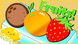 Fruit So Sweet Song  ECPC  Nursery Rhymes Education amp More ECPC4U [upl. by Froemming426]