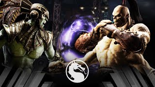 Mortal Kombat X  Kotal Kahn Vs Goro Very Hard [upl. by Hach]