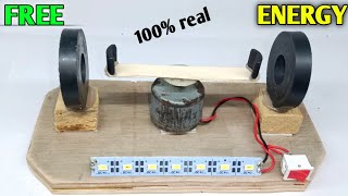 How to make free energy with magnet and dc motor  magnetic energy [upl. by Rebeca]