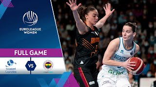 Basket Landes v Galatasaray  Full Game  EuroLeague Women 202122 [upl. by Cale162]