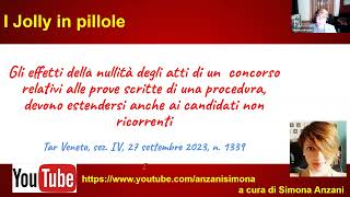 Gli effetti della nullità degli atti di un concorso si estendono anche ai candidati non ricorrenti [upl. by Bowden]