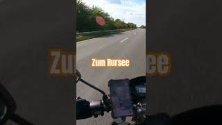 Zum Rursee honda motovlog hondacb125f bikershorts shorts shortsviral [upl. by Aubarta]