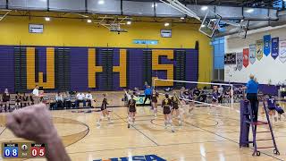 10224 Carmel vs Wauconda Set 1 [upl. by Nevaed]