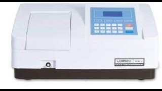 UVVisible absorption peak analysis using Lab India spectroscopy instrument [upl. by Alit]