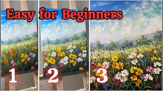 Easy and Simple Painting Tutorial  StepbyStep for Beginners [upl. by Noslrac]