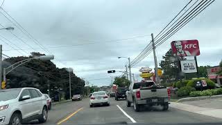 Driving in Downtown Charlottetown Prince Edward Island [upl. by Yalcrab981]