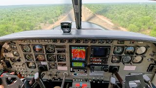 C208 Caravan  bush flying in Africa [upl. by Keen]