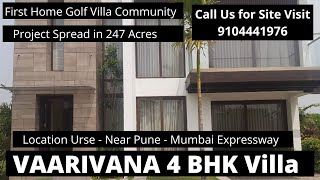 Vaarivana Villa Urse  Pharande Vaarivana 4 BHK Villa  Call Us For Site Visit9100441976 [upl. by Znarf785]