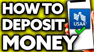 How To Deposit Money in ATM USAA  Step by Step [upl. by Airemat]