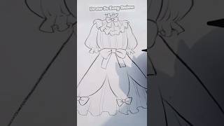 👗 How to draw anime custumes for beginners  P8 drawsoeasyanime animeart [upl. by Leksehc]