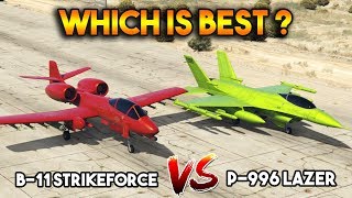 GTA 5 ONLINE  B11 STRIKEFORCE VS LAZER WHICH IS BEST [upl. by Hemingway]