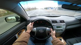 2007 Toyota Camry 24L 167 POV Test Drive [upl. by Llirred]