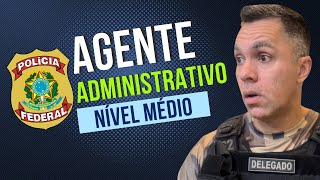 CONCURSO PÚBLICO POLÍCIA FEDERAL  AGENTE ADMINISTRATIVO  NÍVEL MÉDIO [upl. by Yorgo]