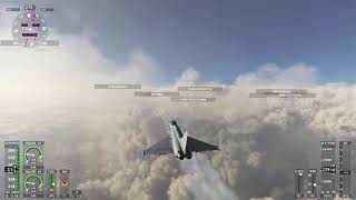 RAFs Quick Reaction Alert QRA Eurofighter Typhoon Microsoft Flight Simulator [upl. by Edwyna]