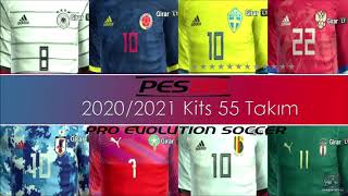 Pes 2013 Kits 2021 Yaması 55 Takım [upl. by Giglio]