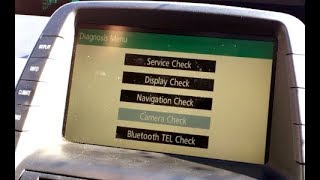 Prius Self Diagnosis Menu  screenbatterytouch sensor checks [upl. by Yraillih]