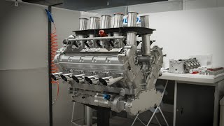 This company is still building F1 V10 engines that you can buy today [upl. by Lock853]