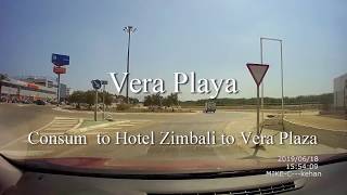 Vera Playa Dashcam 2019 06 18 [upl. by Arodnap497]