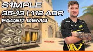 s1mple 3513  CS2 DEMO POV  FACEIT 3700 ELO  MIRAGE [upl. by Whitaker]