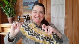 Sabidou Handarbeitspodcast 59 Endlich Colourwork 🤩 [upl. by Ailbert]