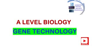 A level  Biology  Topic 8C  Gene technology  Pearson Edexcel [upl. by Alfonso747]