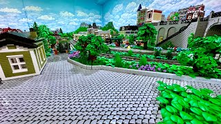 Insane LEGO Cobblestone Tiling  LEGO City Update [upl. by Yraht898]