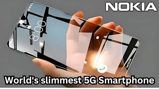 Nokia Launch World’s slimmest 5G Smartphone with 400MP Camera and 220W Charger Nokia Transparent Sm [upl. by Petrina176]