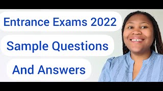 ENTRANCE EXAMS PART 2 SAMPLE QUESTIONS AND ANSWERS entranceexam tabiemilia studyinfinland [upl. by Rolanda698]