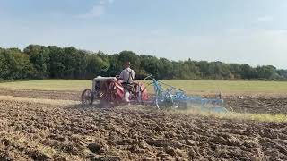 1918 Fordson F amp Trailer Plough [upl. by Manley]