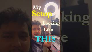 Finally Ring Light Install kar liya minivloging dailylife minivlog ringhlight homestudio [upl. by Peyter]