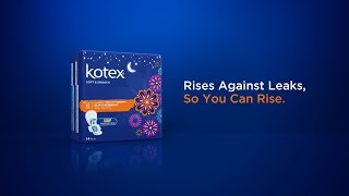 Kotex® Soft amp Smooth Overnight [upl. by Ahsaf156]