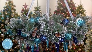 LEARN amp DO Wreath Chandelier  Martha Stewart [upl. by Anitneuq]