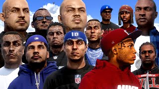 REAL GANGS IN GTA 5  GTA V MODS 2023 [upl. by Aihtiekal]