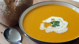 Roasted Pumpkin Soup Recipe [upl. by Lairea]