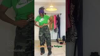 Styling Army Fatigue Pants [upl. by Kirbee]