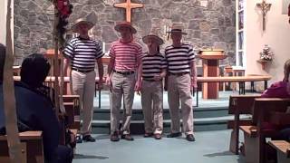 The Gondoliers Quartet sing Thats Amore [upl. by Nnairda461]