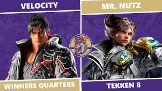 Duke It Out Winners Quarters  Velocity Jin vs Mr Nutz Lars Tekken 8 [upl. by Ynots249]