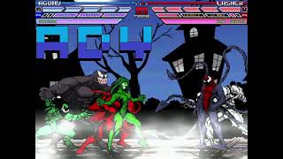 MUGEN Fight  Symbiote Party [upl. by Nomael542]