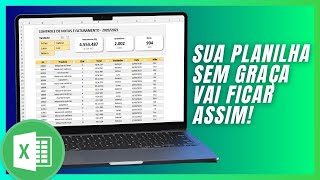 COMO FAZER RELATÓRIO NO EXCEL MELHORE SUAS PLANILHAS [upl. by Oigres987]