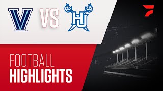 Highlights Villanova Football vs Hampton  2024 CAA [upl. by Ailec]