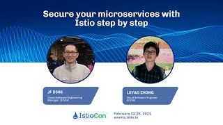 Secure your microservices with Istio step by step [upl. by Airrat]