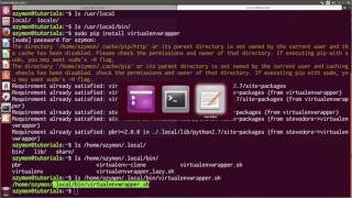 Virtualenvwrapper Tutorial [upl. by Malkin690]