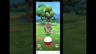 Pokemon Go Nest Series TRex  🌩 Bug Wish me luck for the Shiny 💙✨️pokemongo pokemongoshorts [upl. by Xuagram]