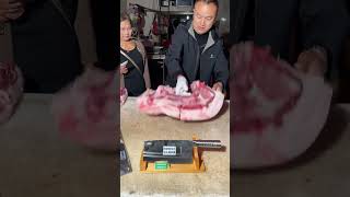 Pork cut  The best piece of meat  Slicing Pork  fresh pork pig Nov 02 [upl. by Neddie]