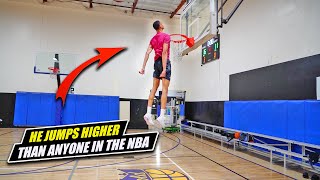 610 NBA Prospect Kao Jumps INSANELY High [upl. by Ariane]