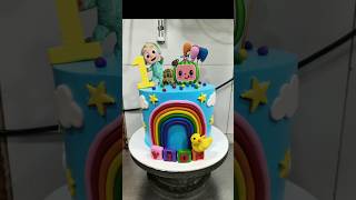 Fondant rainbow cake cakedecorating youtube ytshorts shortvideo cake oasis [upl. by Scrivens]