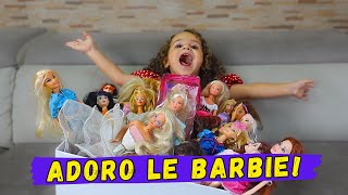 NOEMI CI MOSTRA TUTTE LE SUE BARBIE troppo divertente [upl. by Atnuhs993]