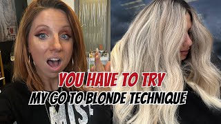 Blonde Hair The Best LivedIn Application [upl. by Suk]