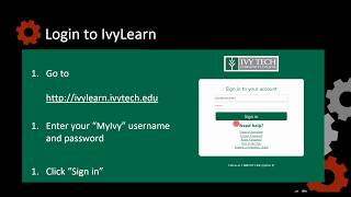 Getting Started with IvyLearn for Students [upl. by Llij]