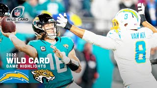 Los Angeles Chargers vs Jacksonville Jaguars  2022 Super Wild Card Weekend Game Highlights [upl. by Osborne144]